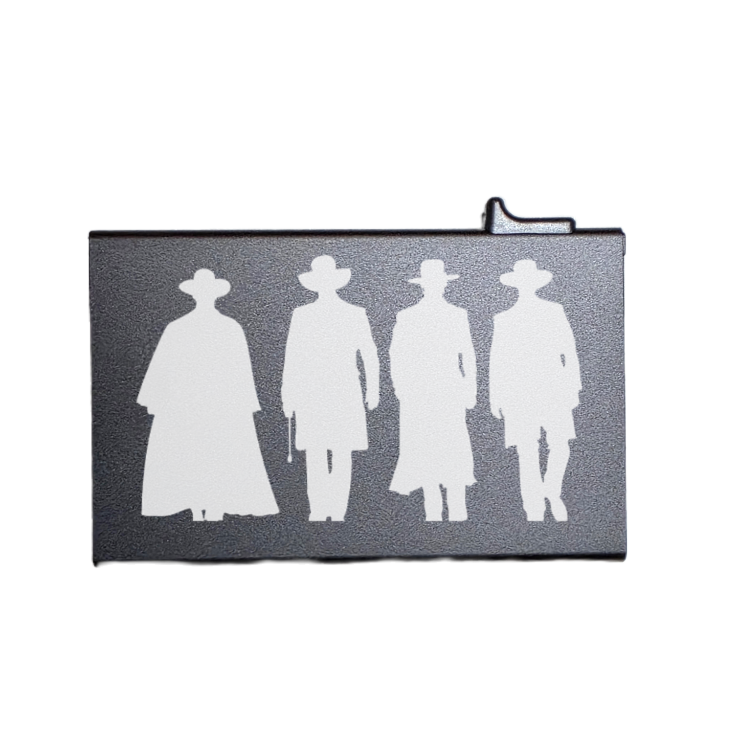 Tombstone- Custom Engraved Metal Ultra Thin Slim Wallet Minimalist Card Case Men Women RFID Card Holder