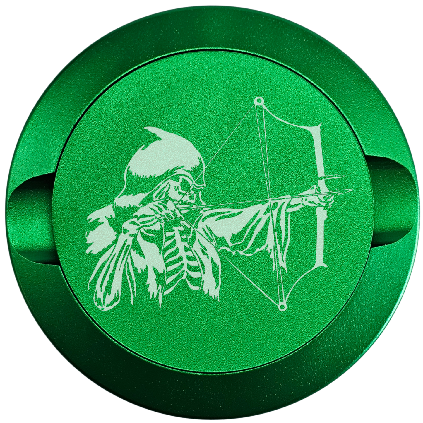 Skeleton With Bow-My Tyn Co. Custom Aluminum ZYN Tyns for ZYN Pouches Waterproof and Airtight, 2 Compartments!-