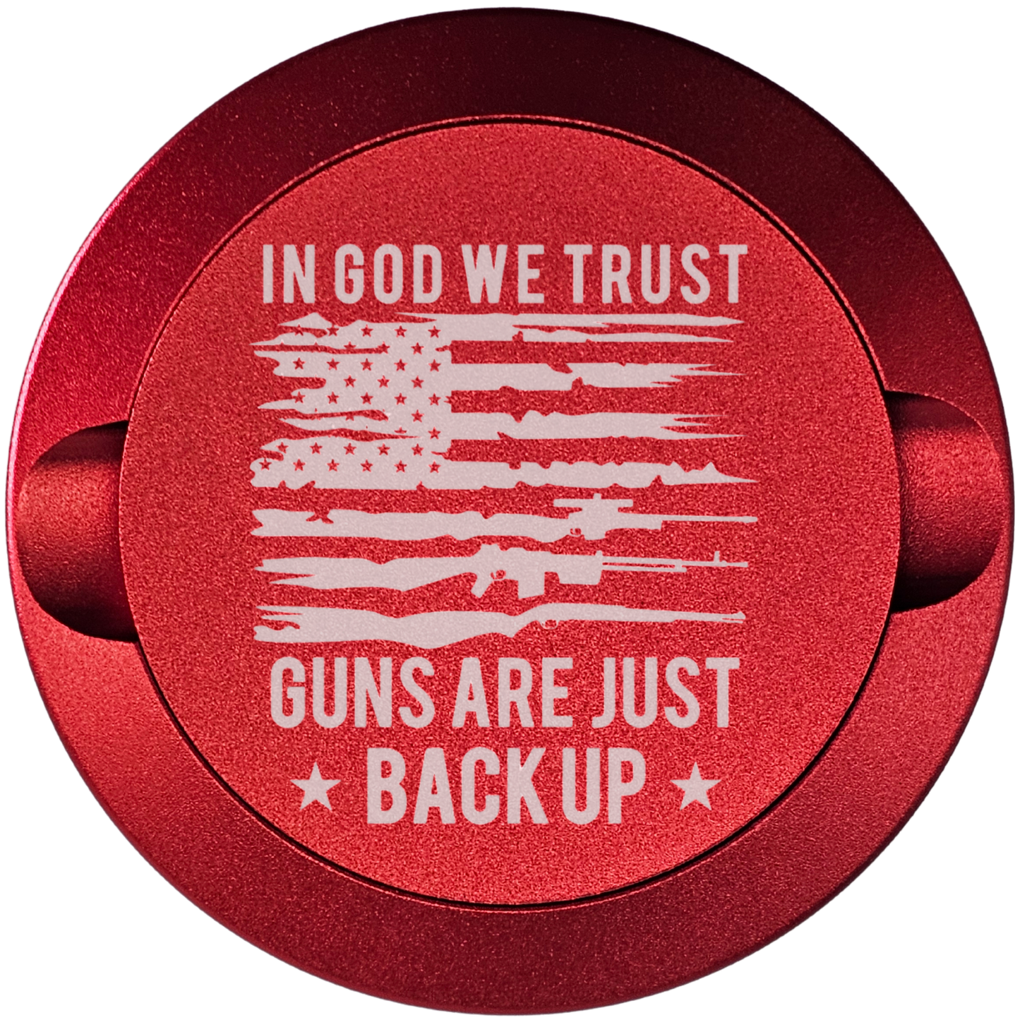 In God We Trust-My Tyn Co. Custom Aluminum ZYN Tyns for ZYN Pouches Waterproof and Airtight, 2 Compartments!