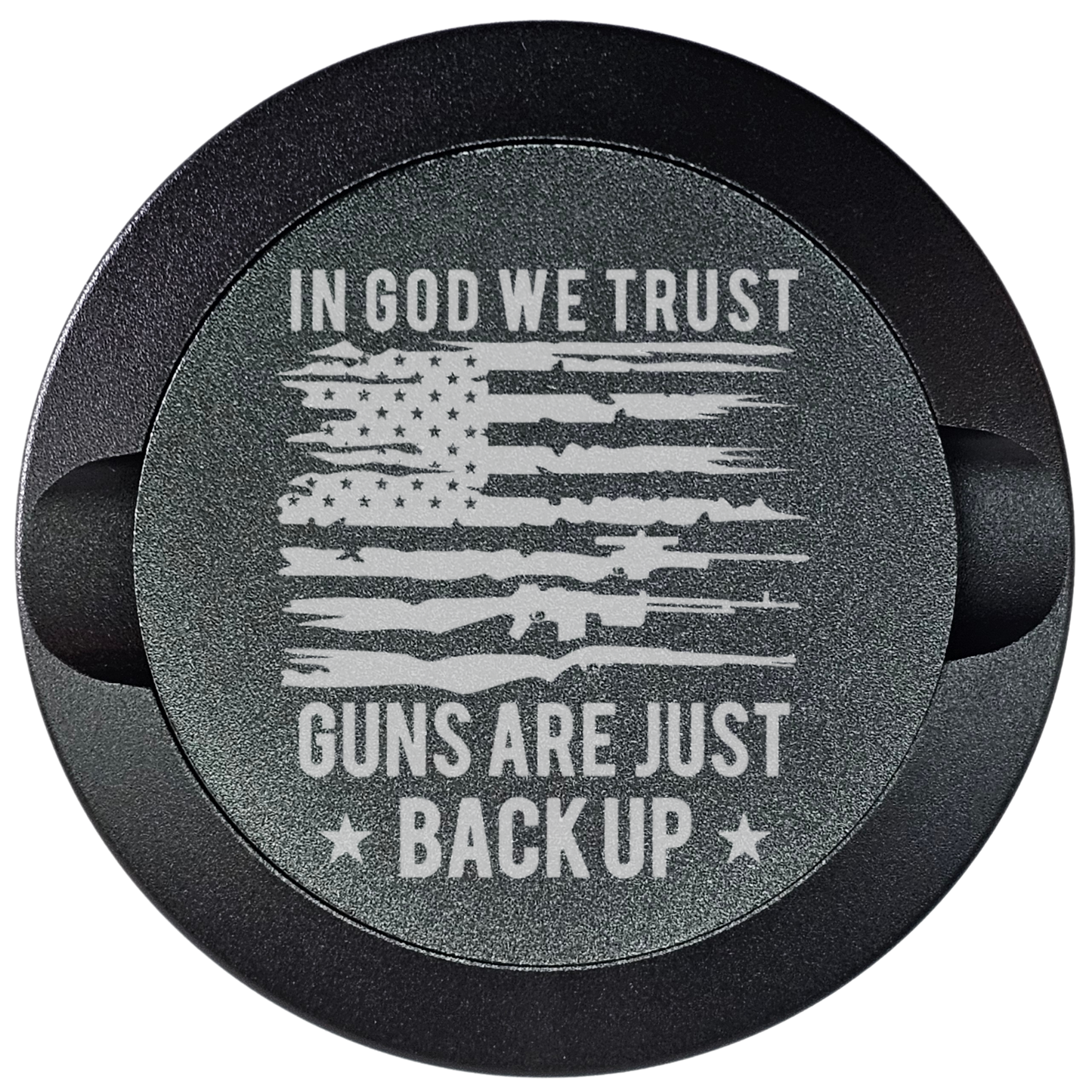 In God We Trust-My Tyn Co. Custom Aluminum ZYN Tyns for ZYN Pouches Waterproof and Airtight, 2 Compartments!