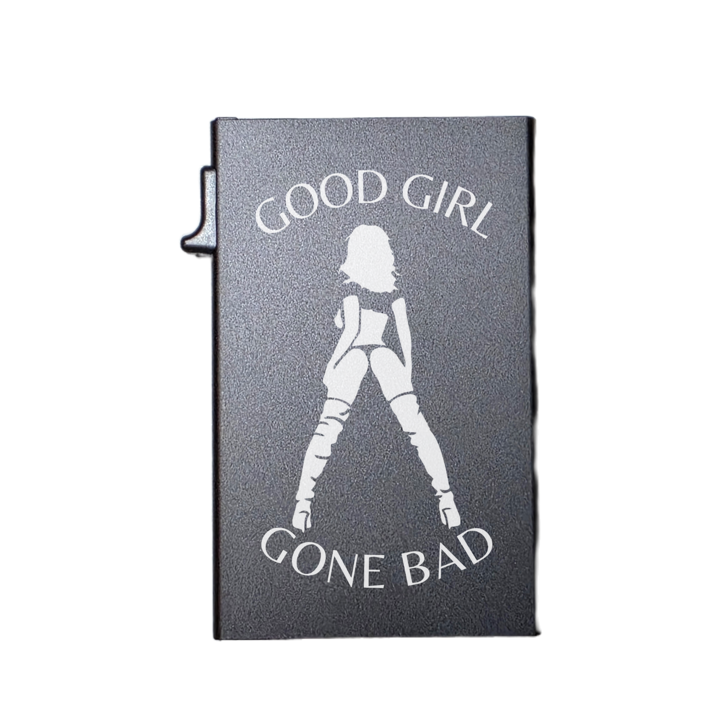 Only Dads- Custom Engraved Metal Ultra Thin Slim Wallet Minimalist Card Case Men Women RFID Card Holder
