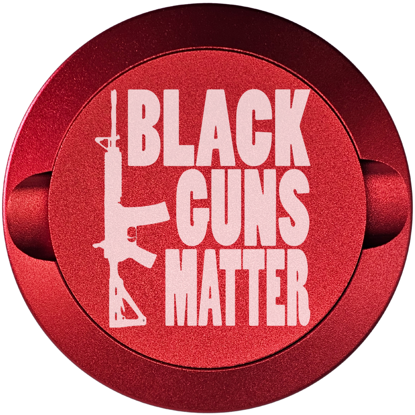 Black Guns Matter-My Tyn Co. Custom Aluminum ZYN Tyns for ZYN Pouches Waterproof and Airtight, 2 Compartments!