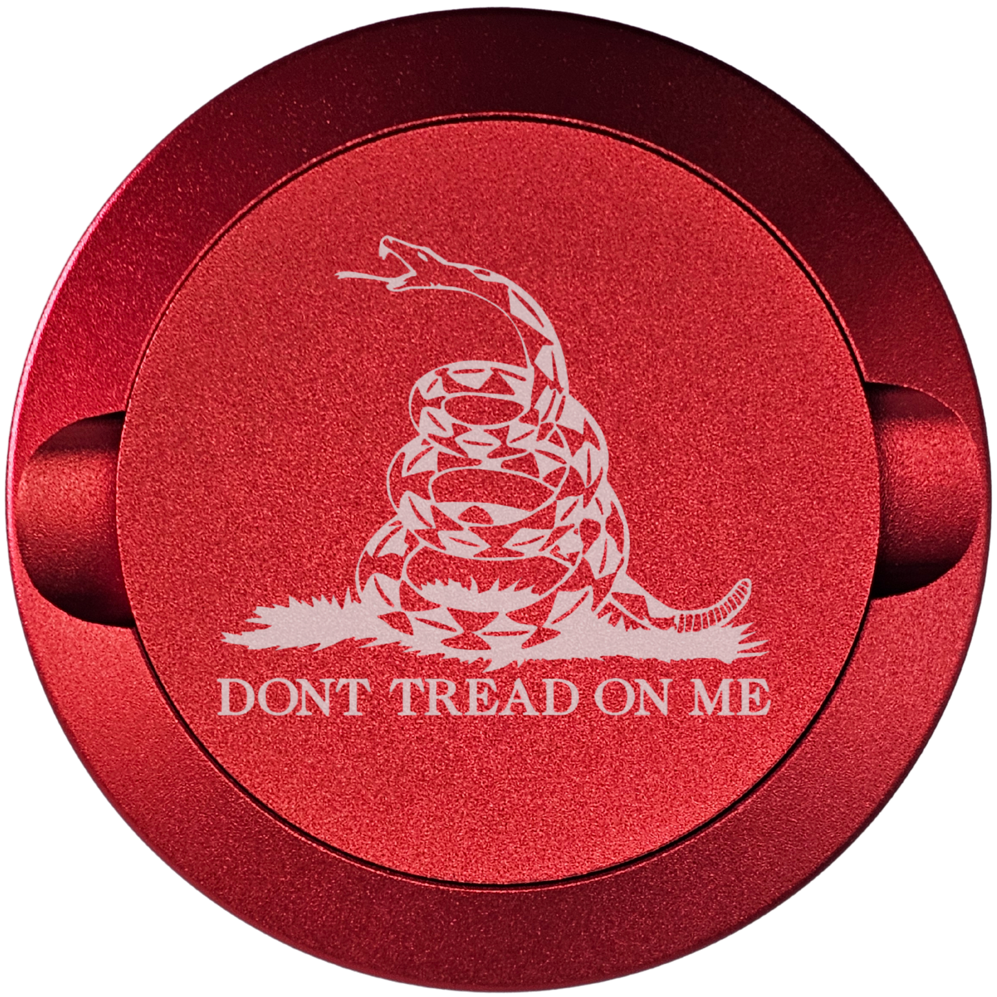 Classic Don't Tread on Me-My Tyn Co. Custom Aluminum ZYN Tyns for ZYN Pouches Waterproof and Airtight, 2 Compartments!