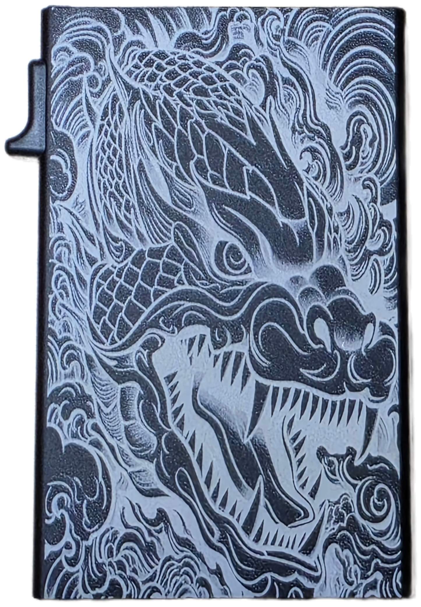 Dragon - Custom Engraved Metal Ultra Thin Slim Wallet Minimalist Card Case Men Women RFID Card Holder