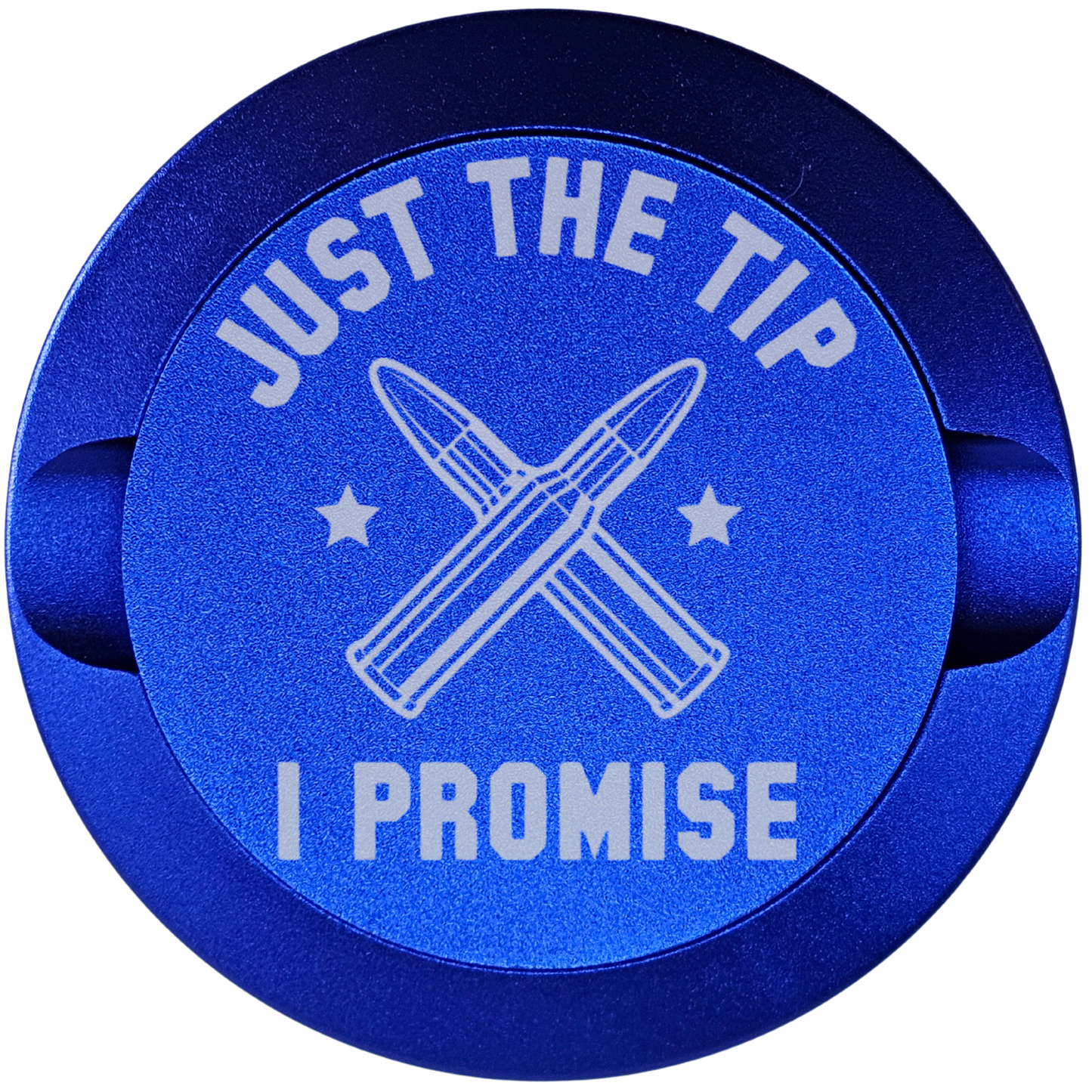 Just The Tip I Promise-My Tyn Co. Custom Aluminum ZYN Tyns for ZYN Pouches Waterproof and Airtight, 2 Compartments!