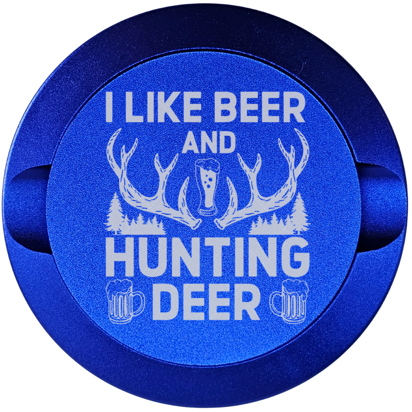 I Like Beer and Hunting Deer-My Tyn Co. Custom Aluminum ZYN Tyns for ZYN Pouches Waterproof and Airtight, 2 Compartments!