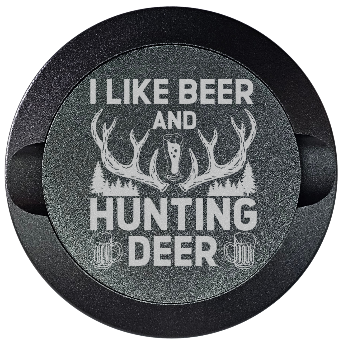 I Like Beer and Hunting Deer-My Tyn Co. Custom Aluminum ZYN Tyns for ZYN Pouches Waterproof and Airtight, 2 Compartments!