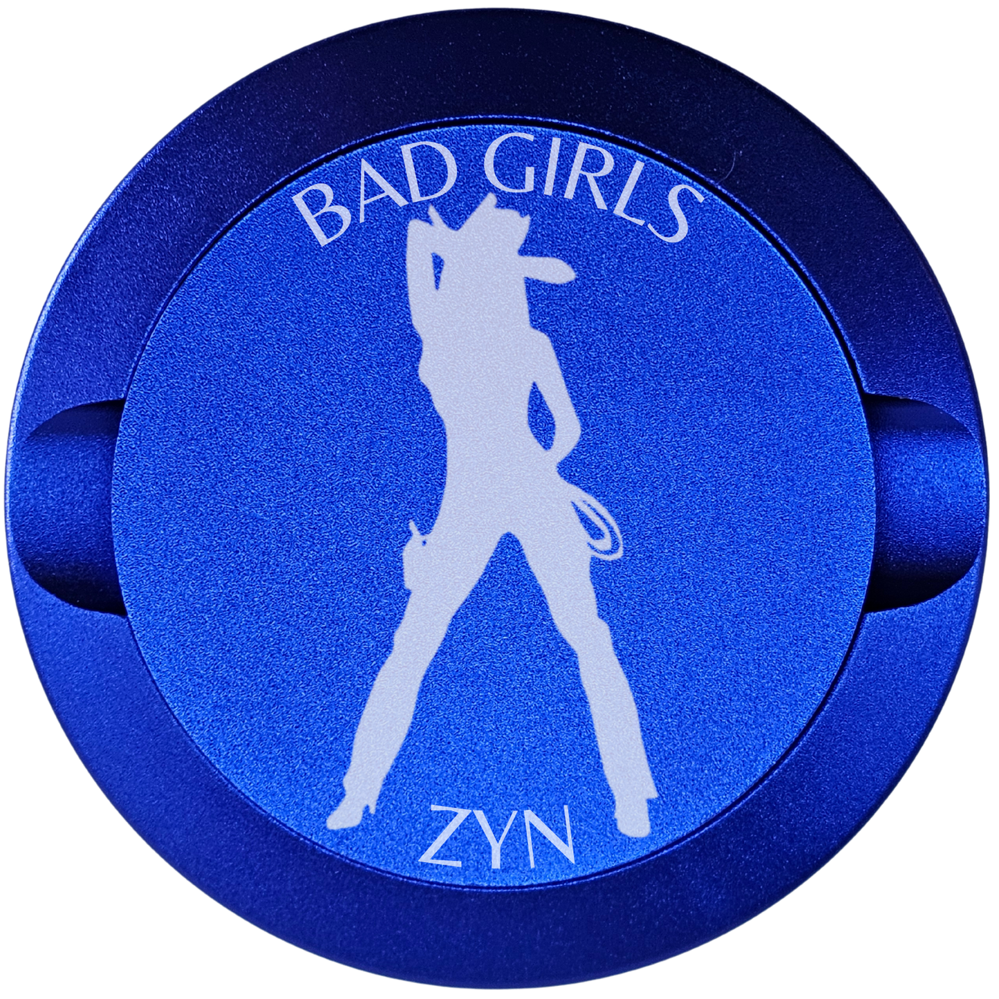 Bad Girls ZYN-My Tyn Co. Custom Aluminum ZYN Tyns for ZYN Pouches Waterproof and Airtight, 2 Compartments!