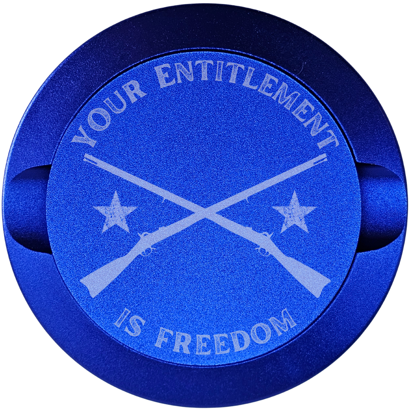 Your Entitlement is Freedom-My Tyn Co. Custom Aluminum ZYN Tyns for ZYN Pouches Waterproof and Airtight, 2 Compartments!