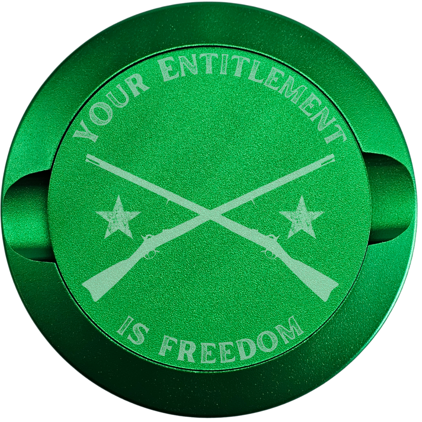 Your Entitlement is Freedom-My Tyn Co. Custom Aluminum ZYN Tyns for ZYN Pouches Waterproof and Airtight, 2 Compartments!