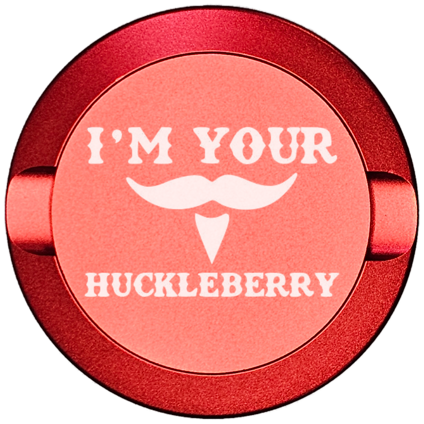 I'm Your Huckleberry, Tombstone-My Tyn Co. Custom Aluminum ZYN Tyns for ZYN Pouches Waterproof and Airtight, 2 Compartments!