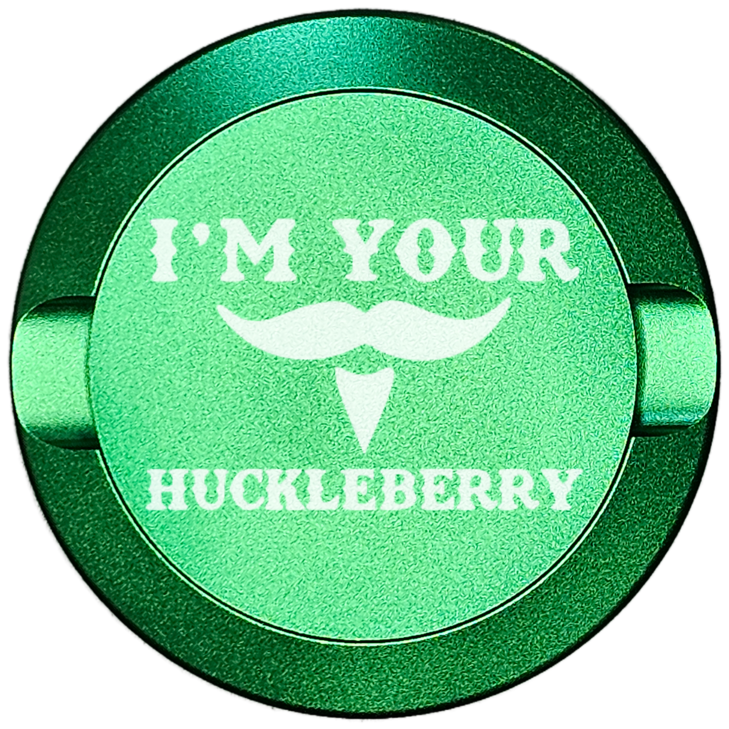 I'm Your Huckleberry, Tombstone-My Tyn Co. Custom Aluminum ZYN Tyns for ZYN Pouches Waterproof and Airtight, 2 Compartments!