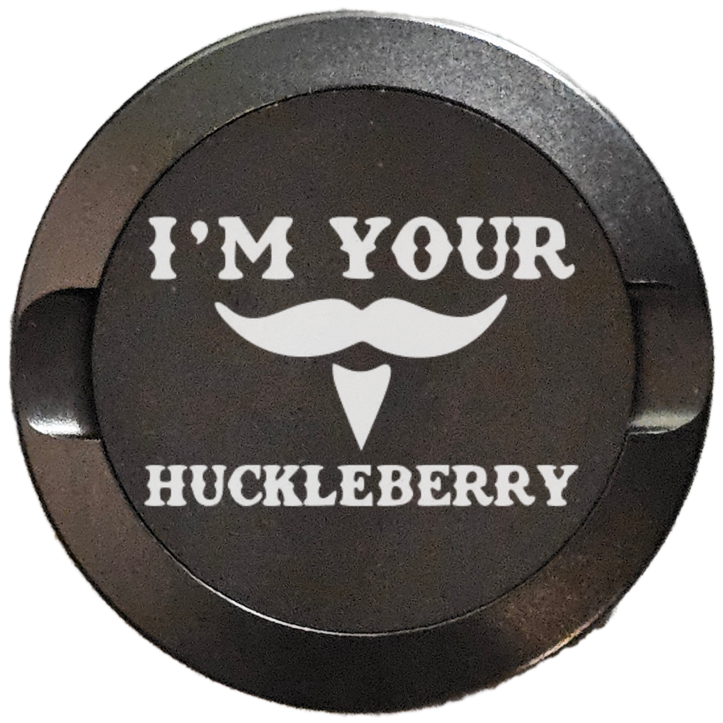 I'm Your Huckleberry, Tombstone-My Tyn Co. Custom Aluminum ZYN Tyns for ZYN Pouches Waterproof and Airtight, 2 Compartments!