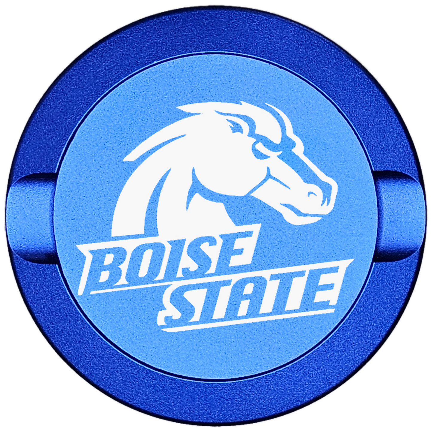 Boise St.-My Tyn Co. Custom Aluminum ZYN Tyns for ZYN Pouches Waterproof and Airtight, 2 Compartments!