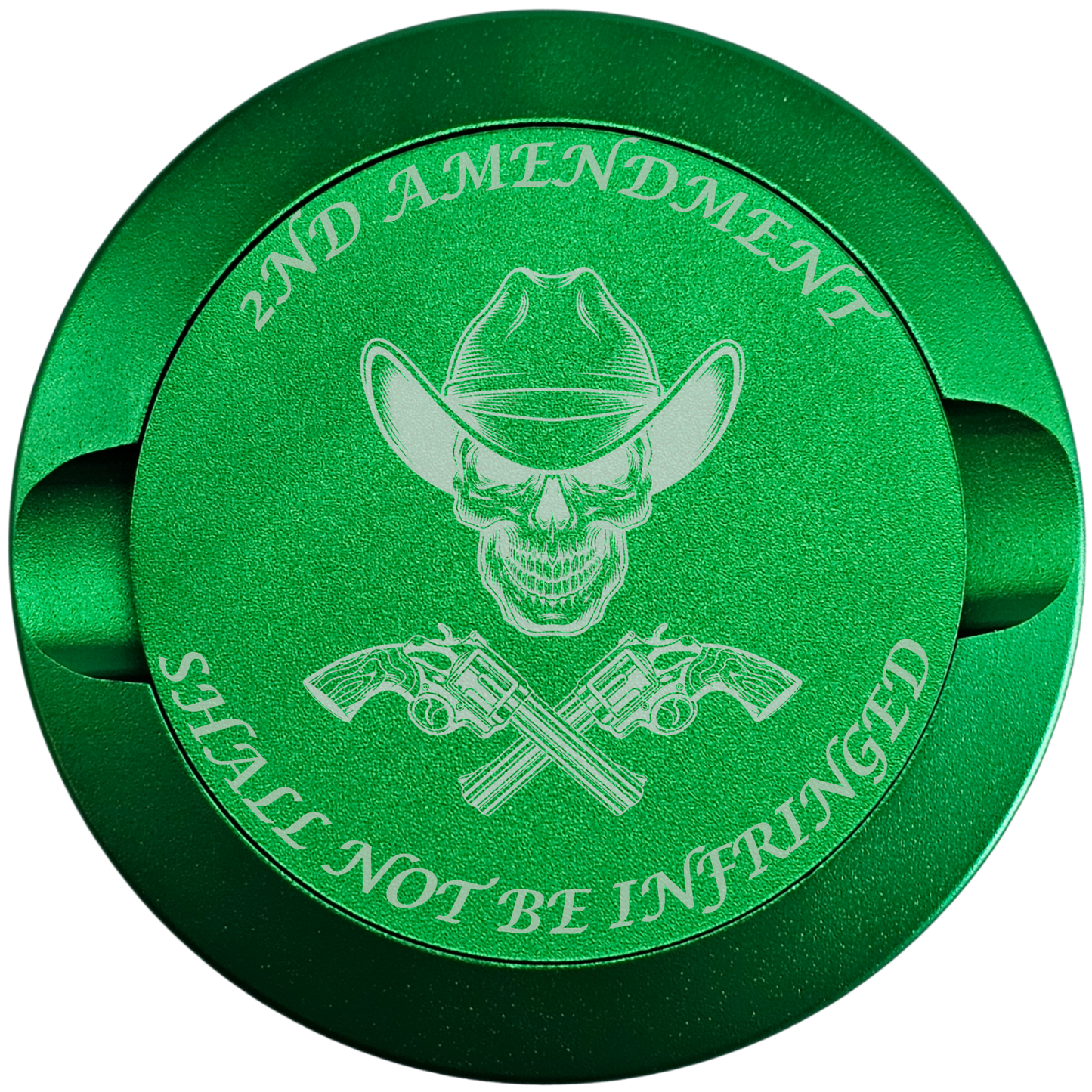 2nd Amendment Shall Not Be Infringed-My Tyn Co. Custom Aluminum ZYN Tyns for ZYN Pouches Waterproof and Airtight, 2 Compartments!