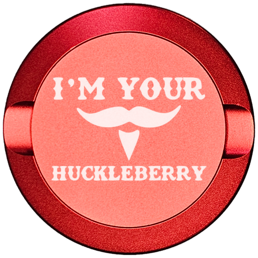I'm Your Huckleberry, Tombstone-My Tyn Co. Custom Aluminum ZYN Tyns for ZYN Pouches Waterproof and Airtight, 2 Compartments!